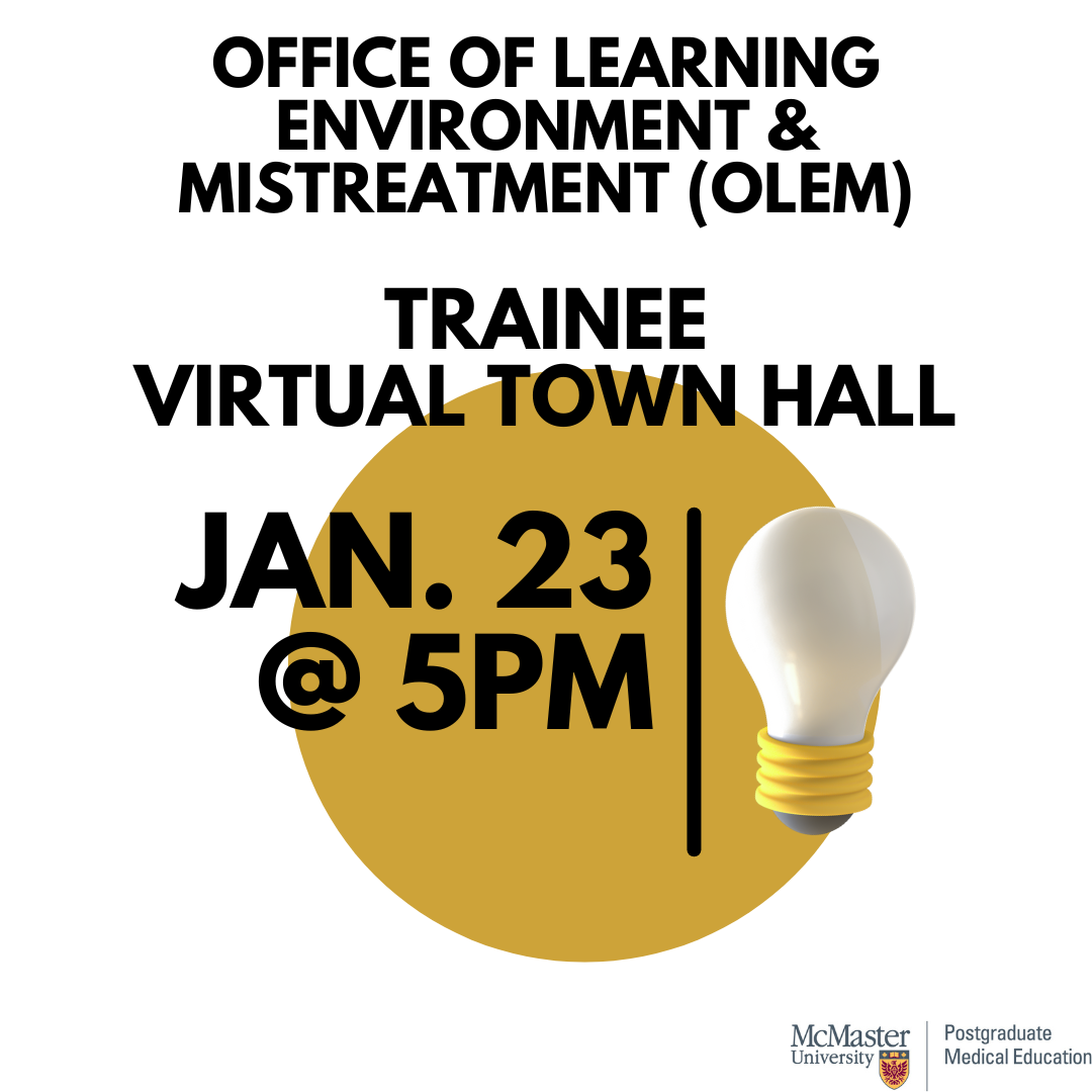 OLEM Virtual Trainee Townhall